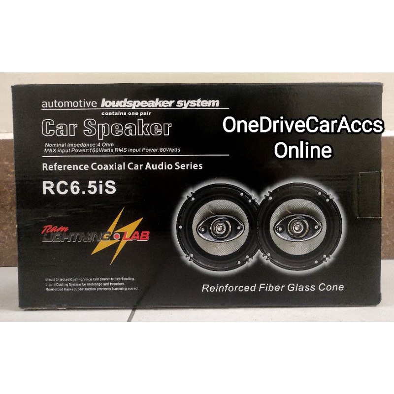 Team Lightning Lab RC6.5iS Coaxial Speaker Shopee Philippines