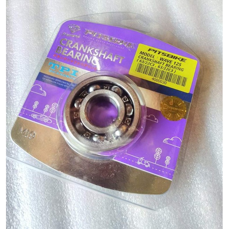 Pitsbike Crankshaft Bearing XRM 125 / RS 125 Diamond edition 63/22 2pcs Shopee Philippines