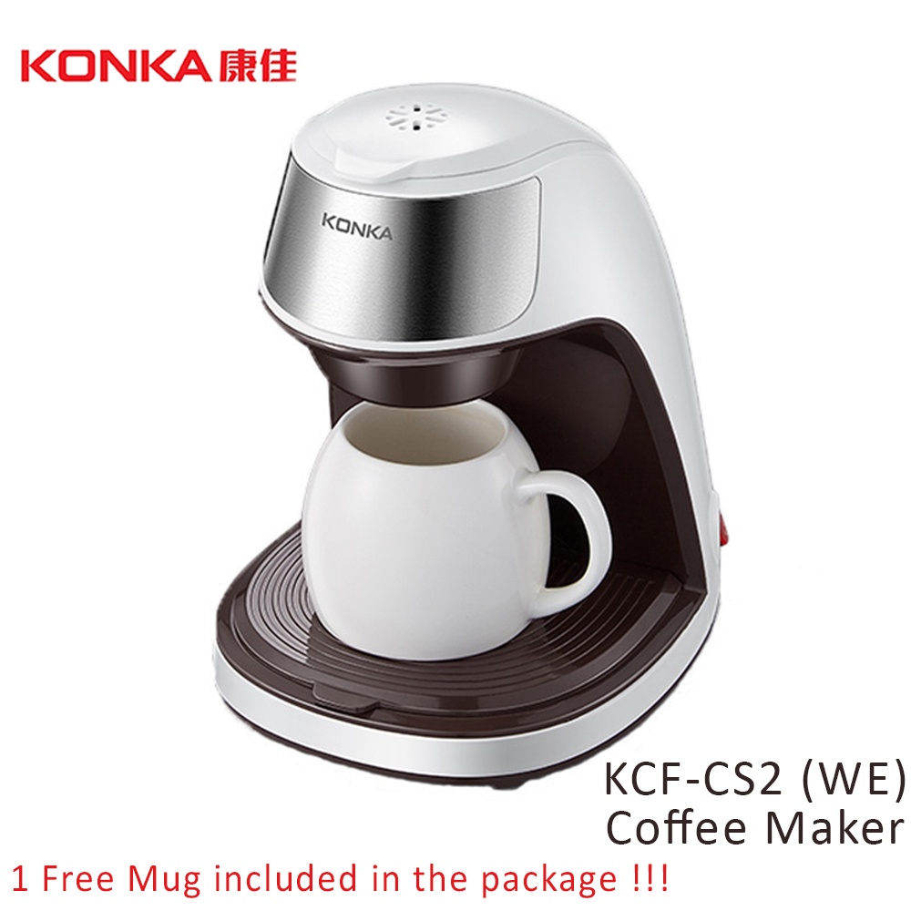 KONKA KCFCS2 Coffee Maker Small Coffee Machine Semiautomatic coffee machine Espresso machine