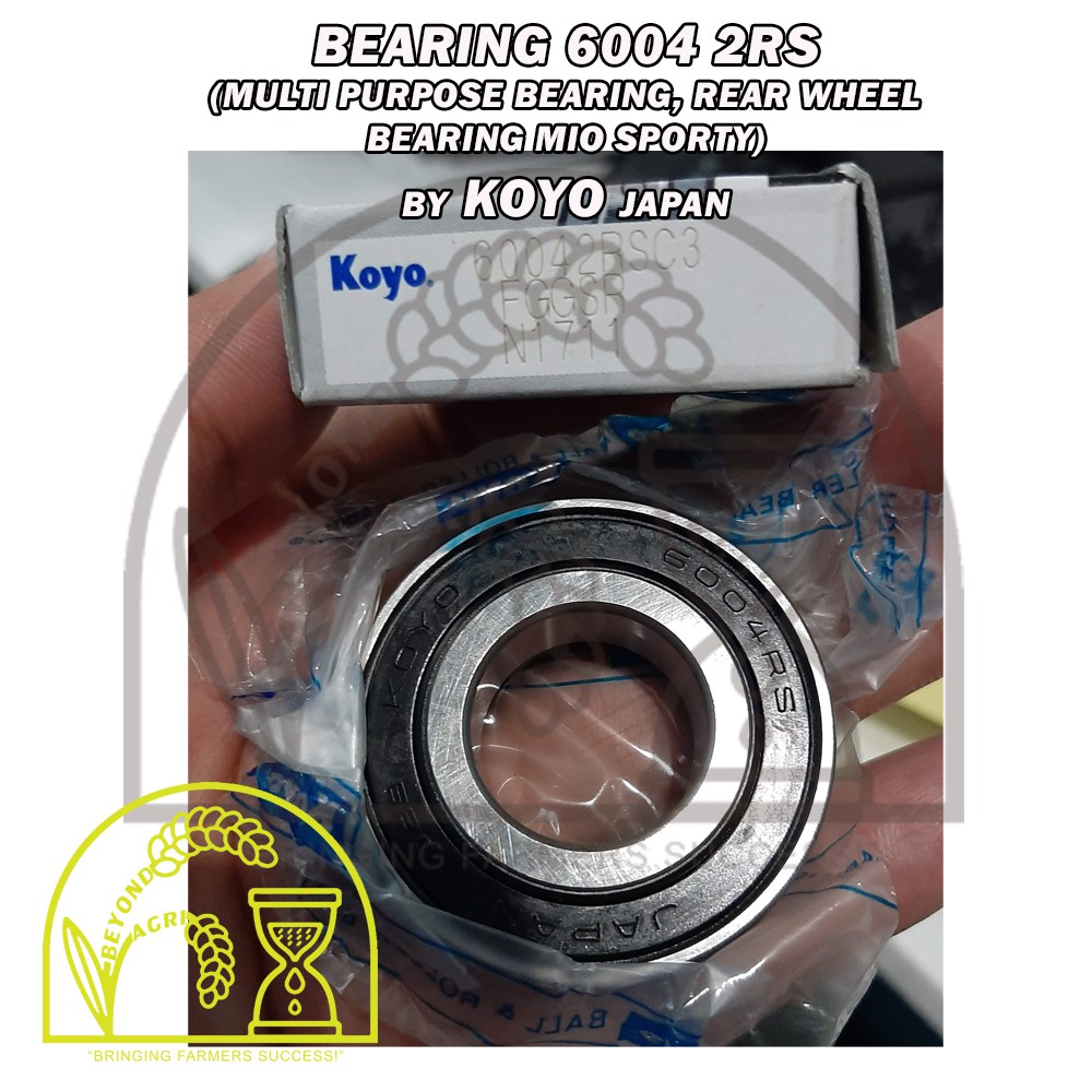 BEARING 6004 2RS BY KOYO JAPAN REAR WHEEL BEARING MIO SPORTY Shopee