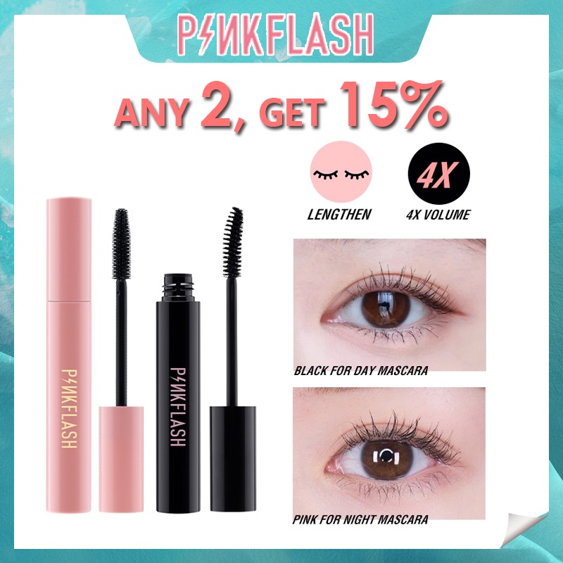 PINKFLASH OhMyWink Day & Night dense Mascara Lengthening Volume