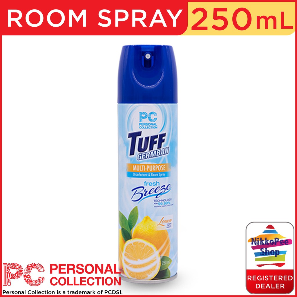 Tuff Germban Multipurpose Disinfectant & Room Spray 250 mL Personal