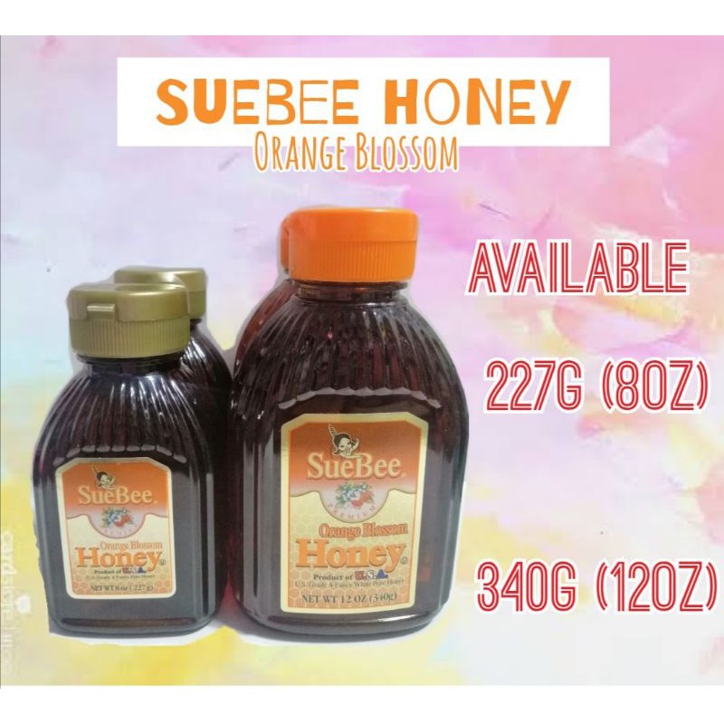 Sue Bee Honey Orange Blossom Flavor (Authentic) Shopee Philippines