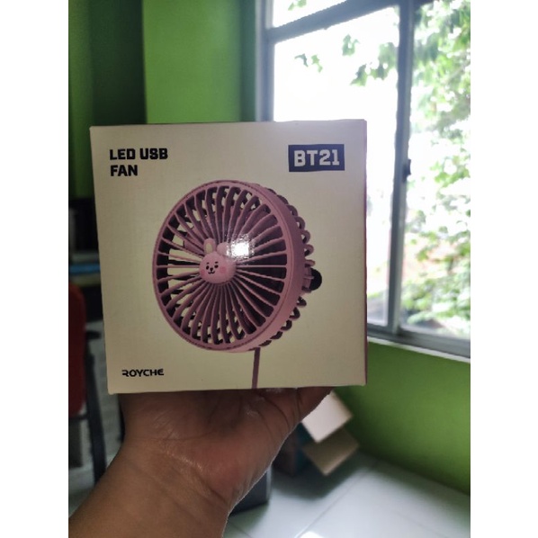 ROYCHE BT21 LED USB FAN (Cooky available) Shopee Philippines