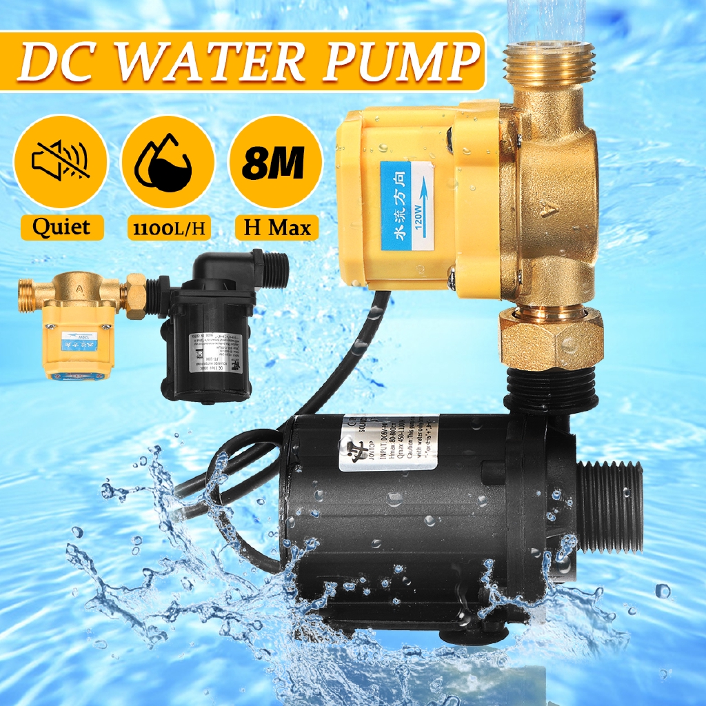 6V24V DC Water Pump Solar Water Heater Shower Machine Booster Pump
