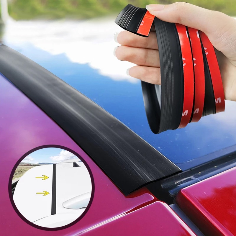 1M 2M Rubber Car Seals Edge Sealing Strips Auto Roof Windshield Car