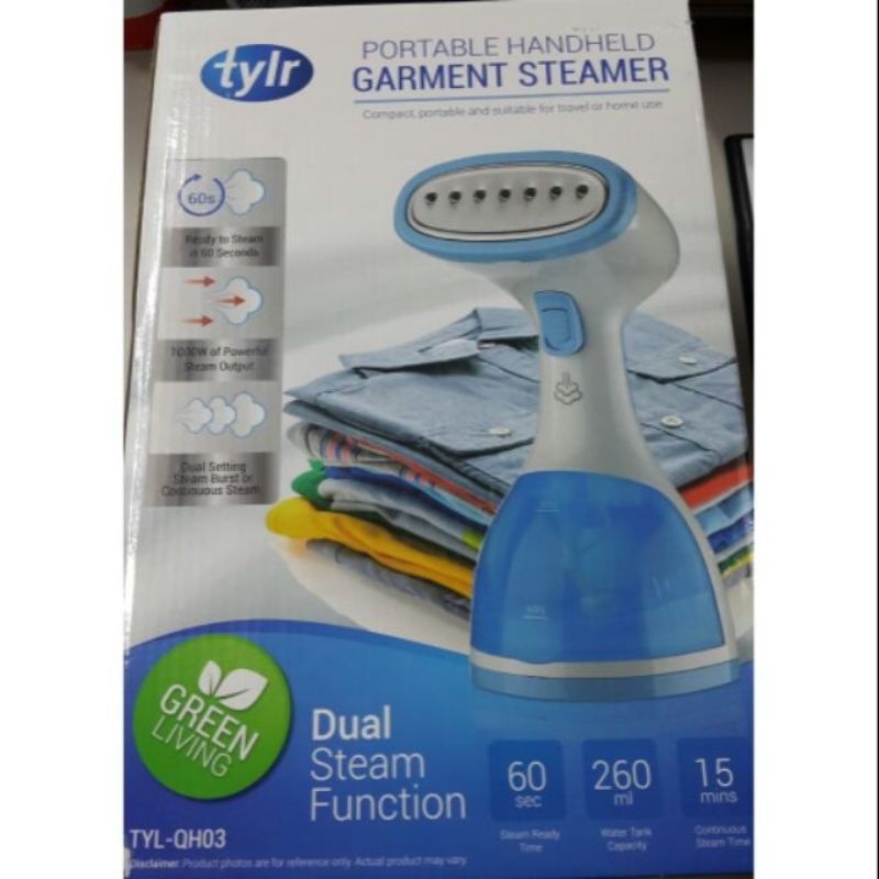 TYLR PORTABLE HANDHELD GARMENT STEAMER Shopee Philippines