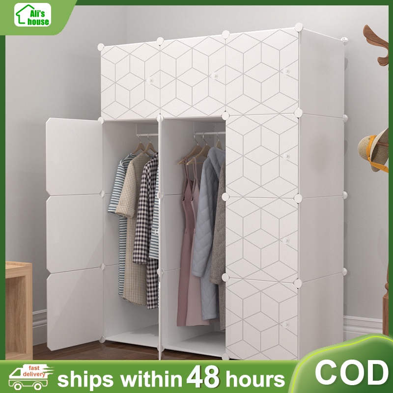 Multi Design Wardrobe DIY Wardrobe Screwless Stackable Multipurpose
