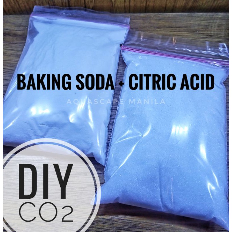 Co2 DIY good for 1520 days / Baking Soda + Citric Acid Pack Shopee