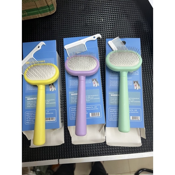 Small Slicker Brush for dog and cat Maltese Shih Tzu and other breeds of small dogs and cats