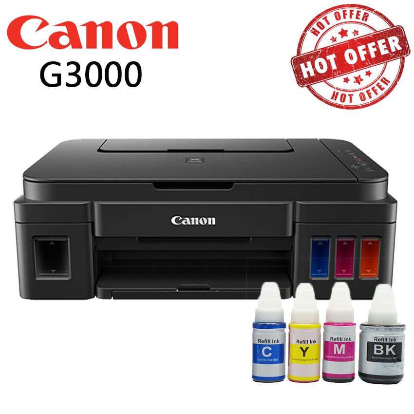 Canon G3000 Printer(2ND HAND) Shopee Philippines