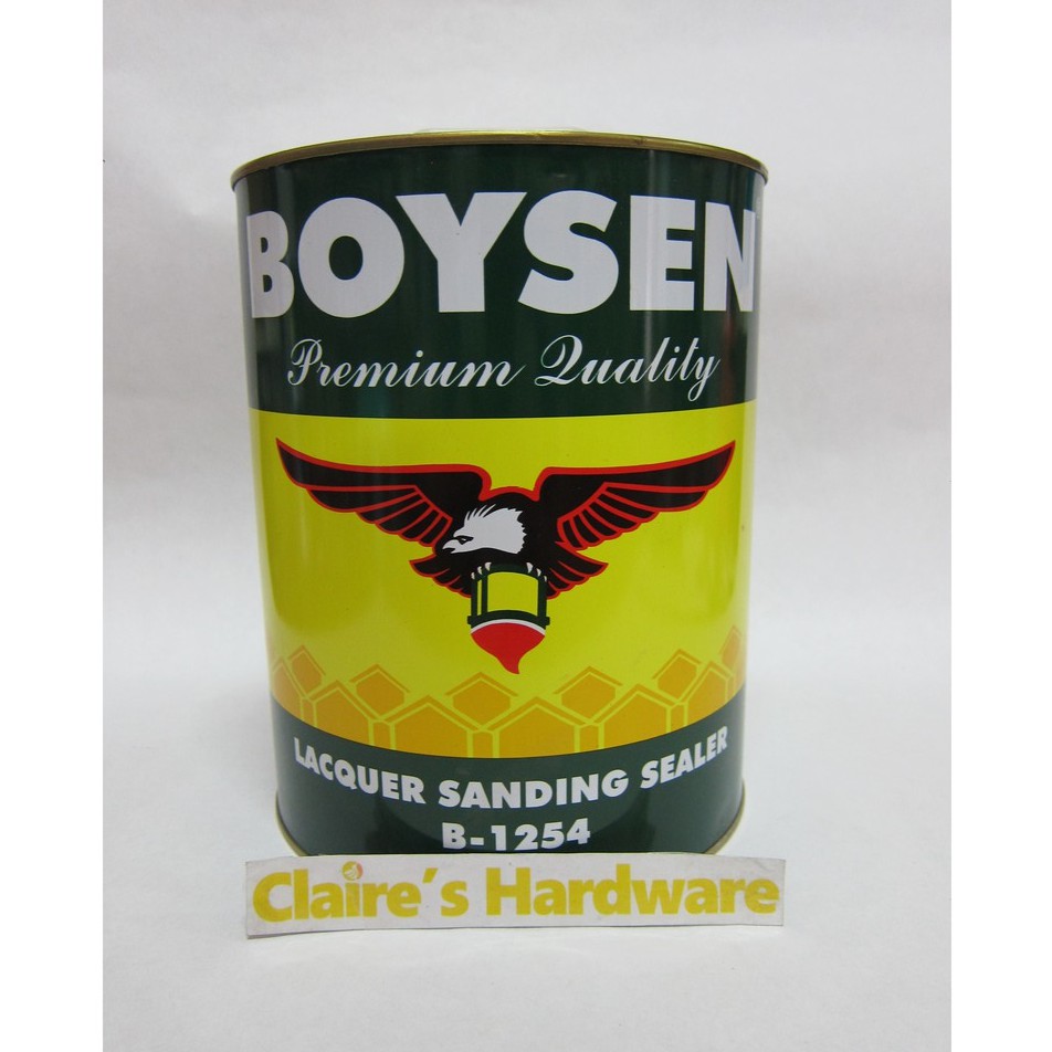 BOYSEN 1254 LACQUER SANDING SEALER 4 LITERS Shopee Philippines