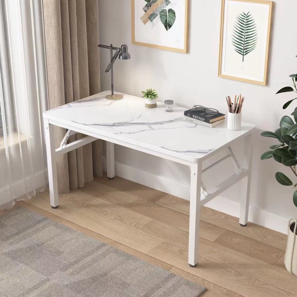 60*120 Portable Folding Table Modern Simple Living Room Dining Table Computer Desk Folding Table
