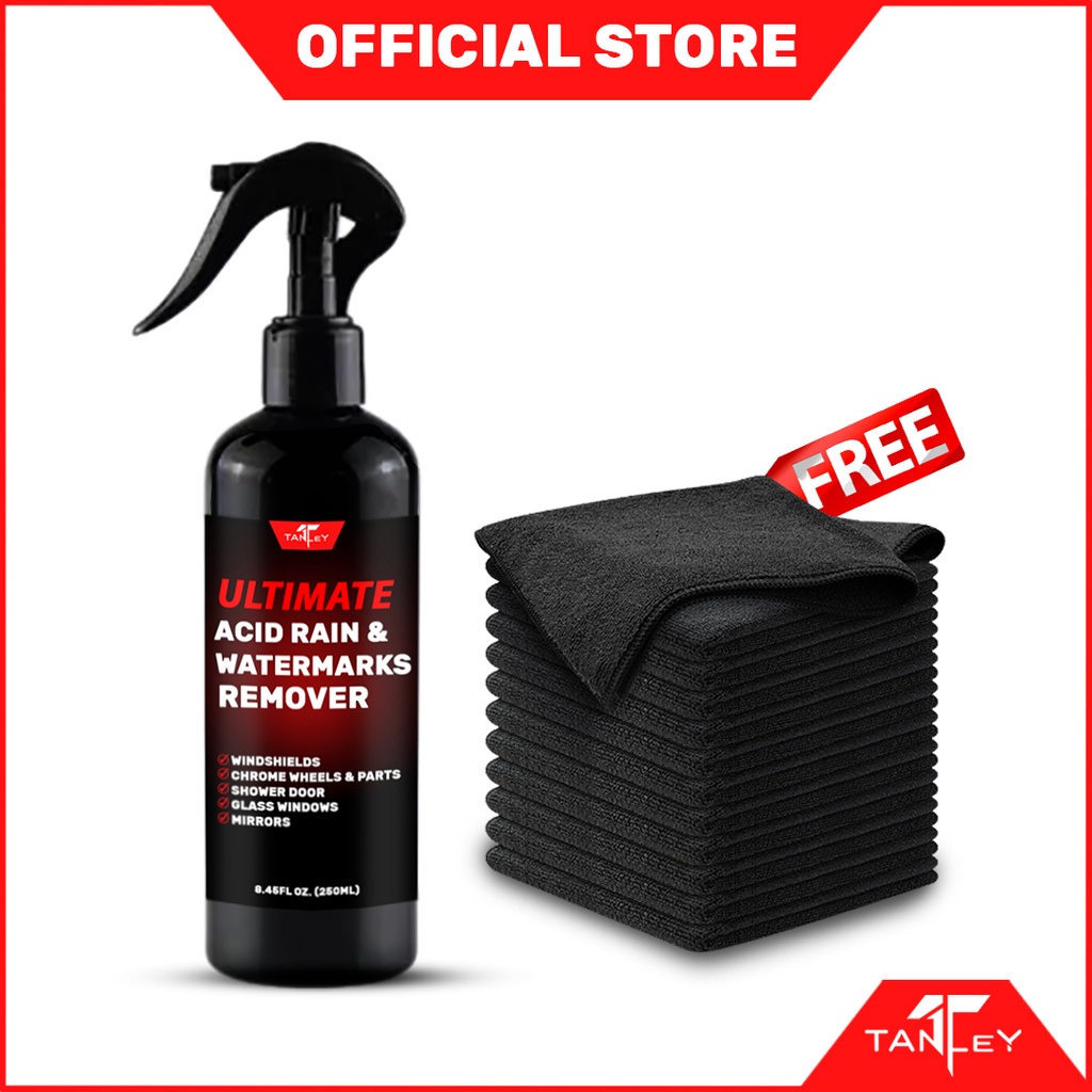 TANLEY Acid Rain & Watermarks Remover Genuine 250ml Windshields Shower