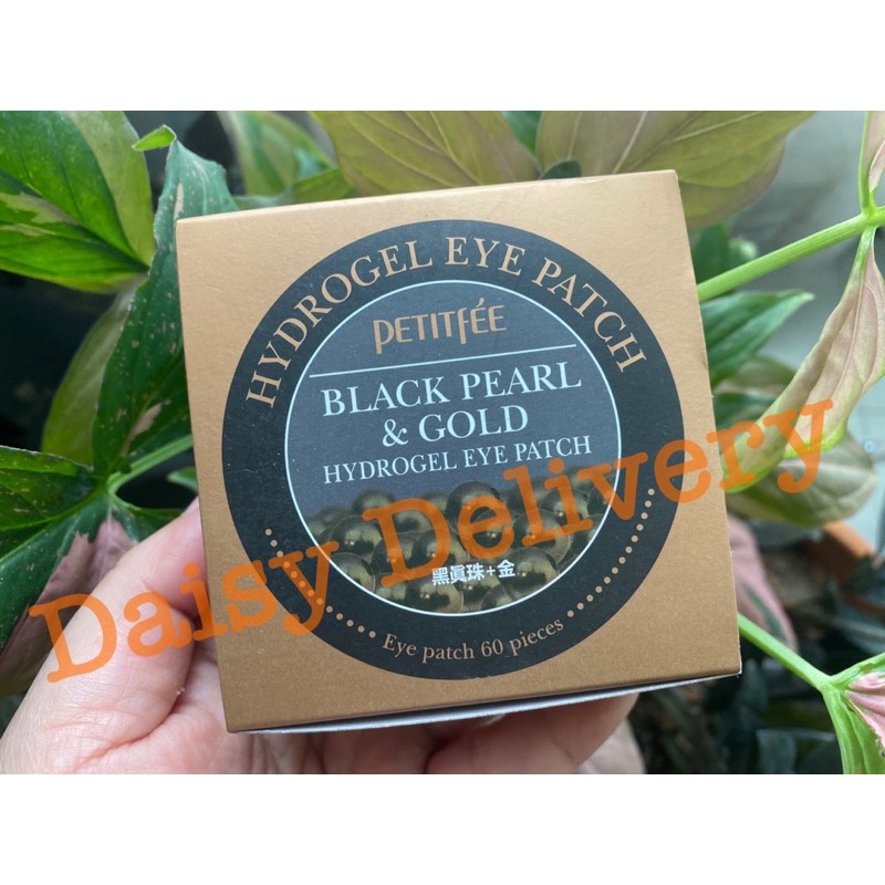 !! Petitfee Black Pearl Gold Hydrogel Eye Patch Hydrogel Eye Patch