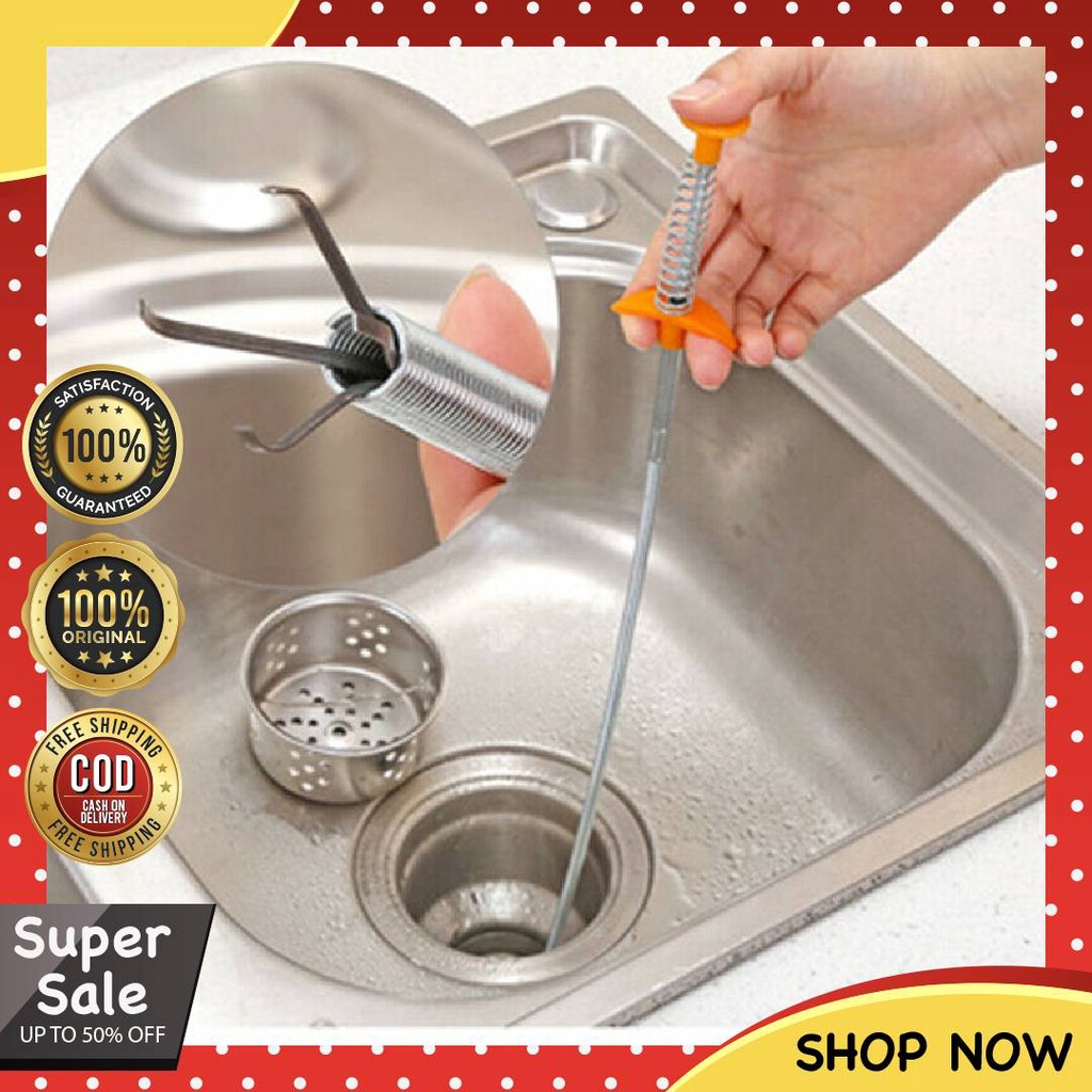 Original 120 Cm Sink Drains Grabber Tool Flexible Long Claw Pick Up Narrow Bend Curve Floor