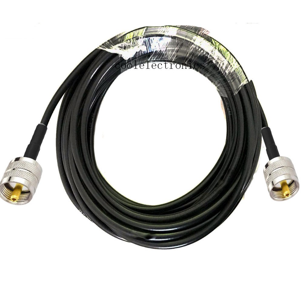 RF Coax Cable LMR240 PL259 UHF male to UHF male Connector LMR240 RF