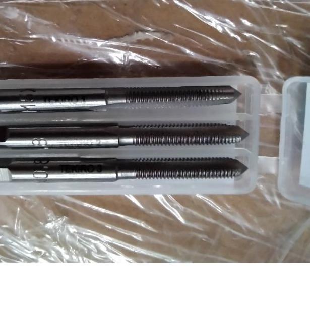 Tekiro hand taps set 3pcs M3 / M4 / M5 / M6 / M8 / M10 / M12 ORIGINAL