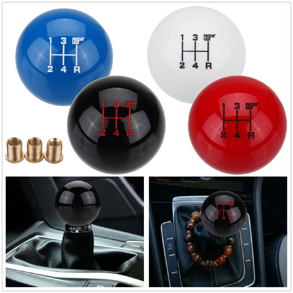 Universal Car 5 Manual Speed Round Ball Gear Shift Knob Shopee