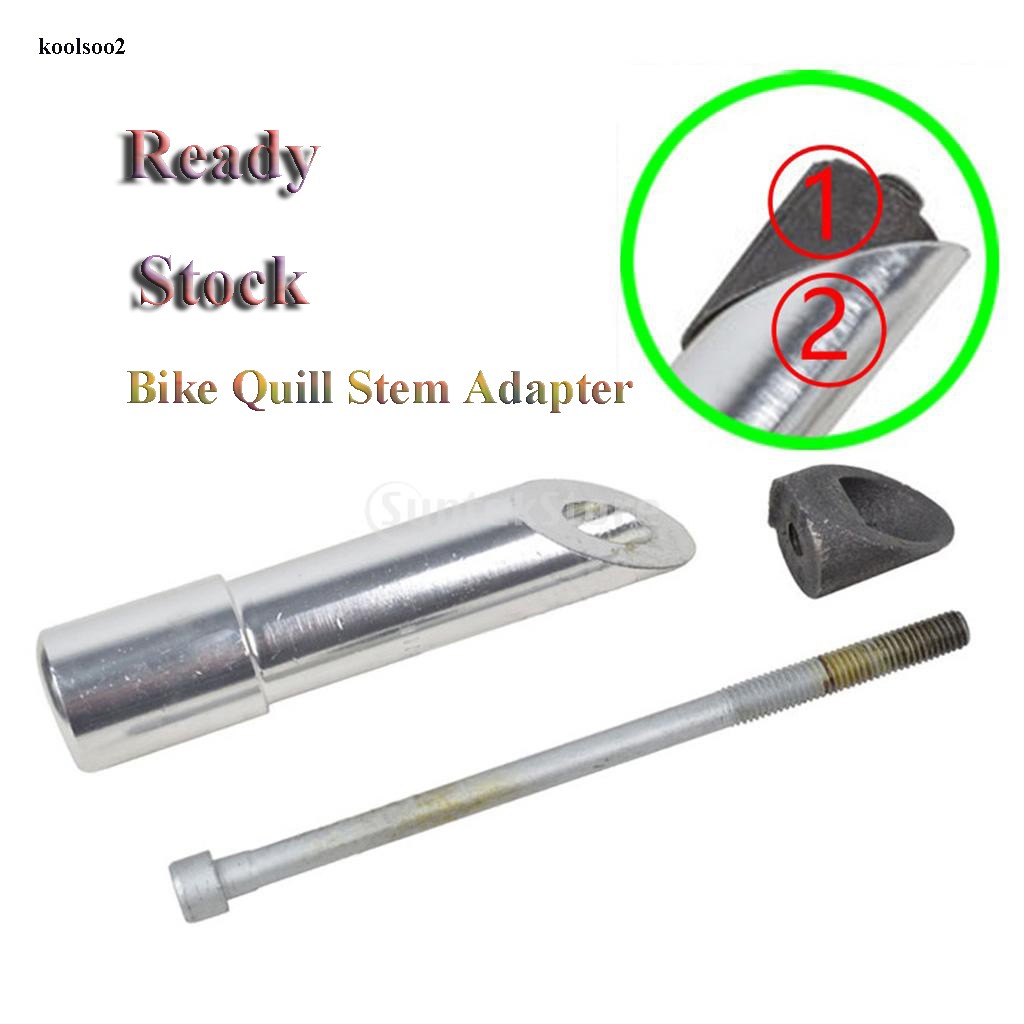 【COD Stocked】Mountain Bike Quill Adapter Stem Adaptor Riser 22.2/25.4mm