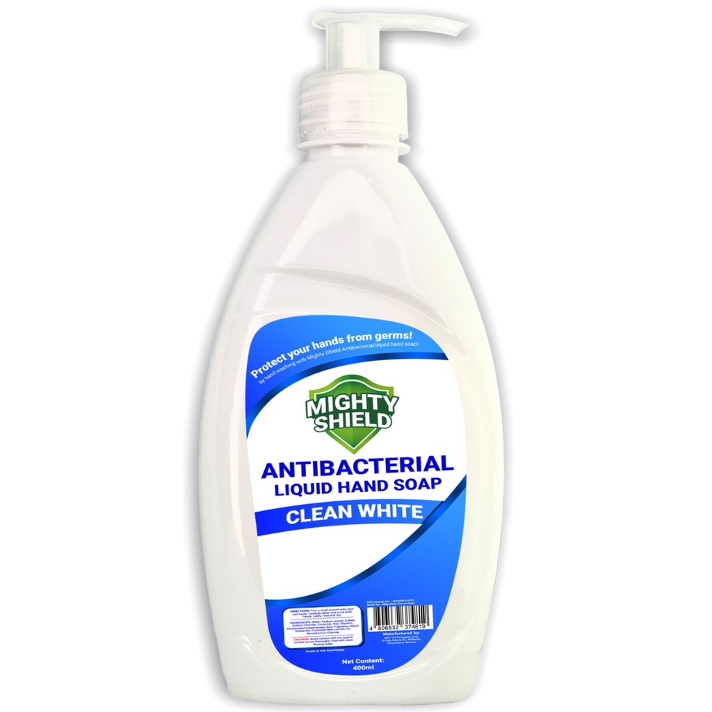 Mighty Shield Antibacterial Liquid Hand Soap Shang Scent 400mL