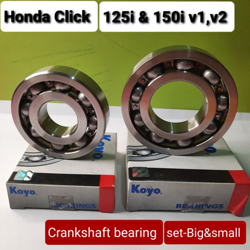 Crankshaft bearing CLICK 125i & 150i , ADV150 set (big&small) Original