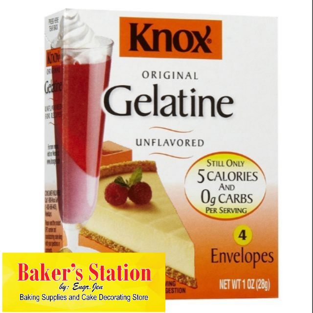 Knox Unflavored Gelatine 1Envelope Shopee Philippines