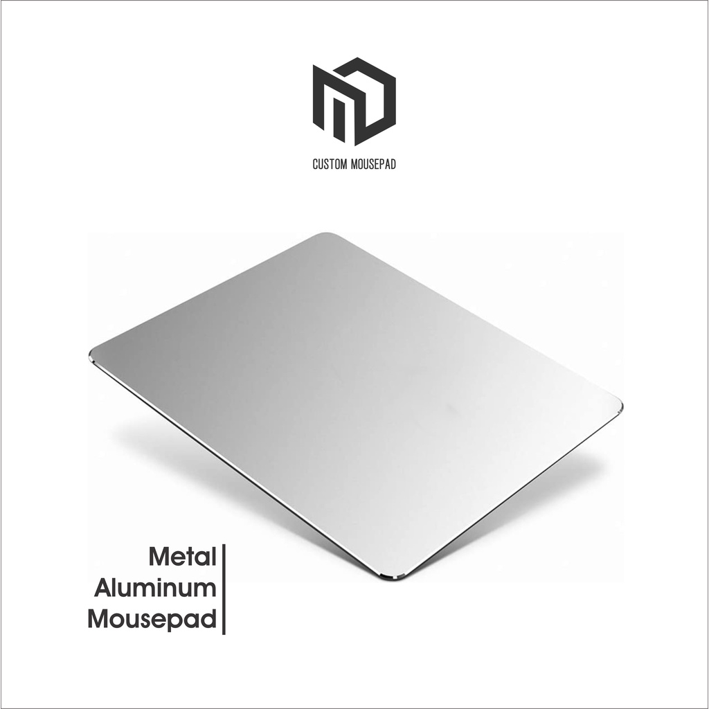 MD Custom Mousepad Metal Aluminum Mousepad Custom Printed Large
