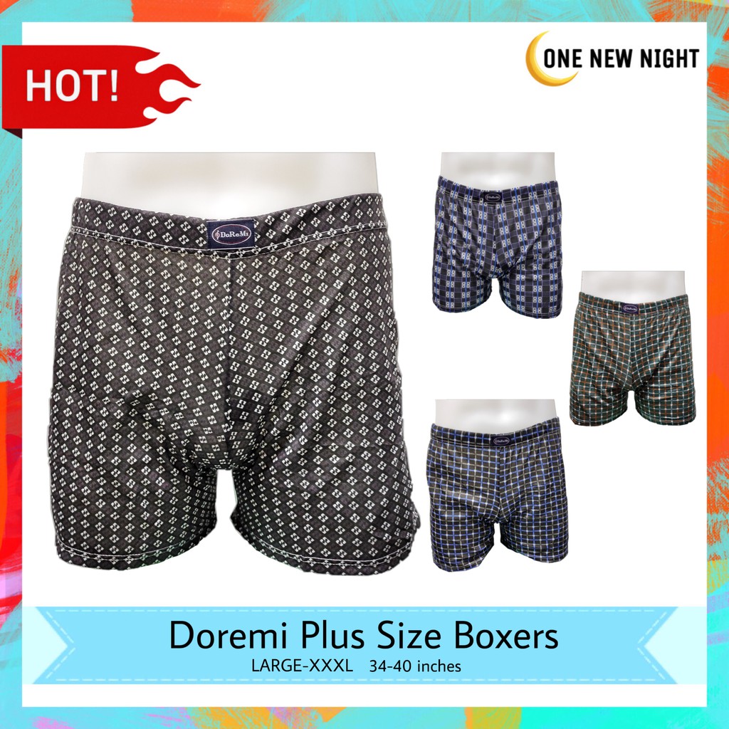 [PLUS SIZE] Doremi/Bench Plus Size Boxer Shorts for Men