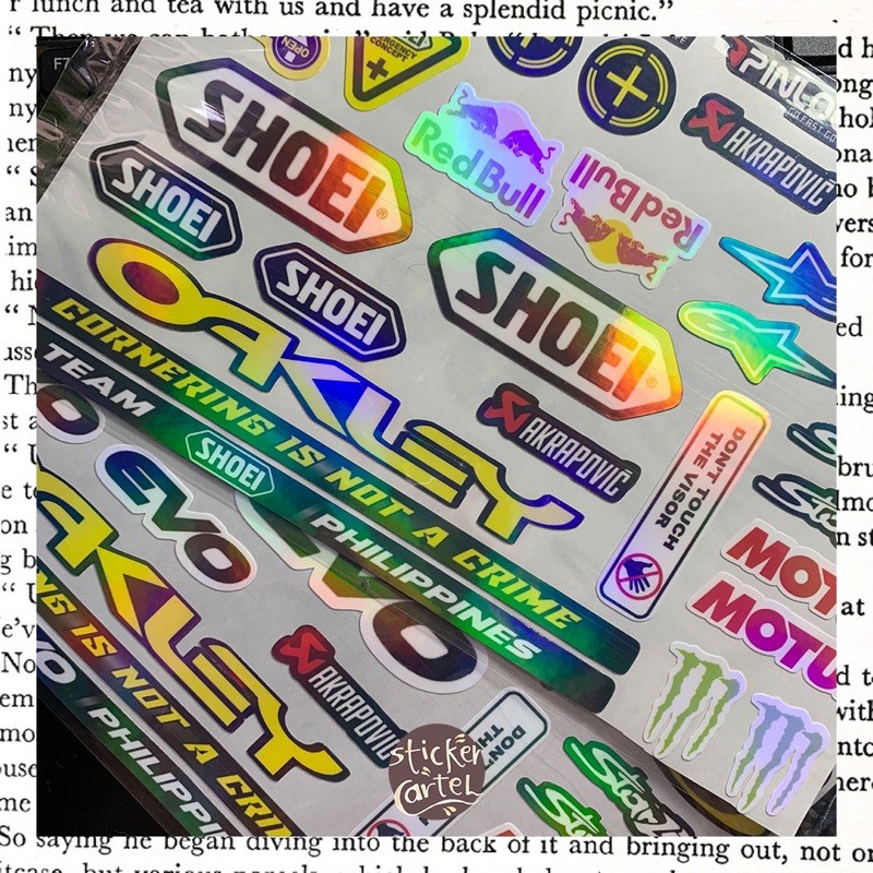 Helmet Lens Stickers / Helmet Visor Stickers V2 Shopee Philippines