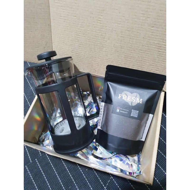 SET 5 COFFEE GIFT BOX cod gift set coffee grounds coffee bundle