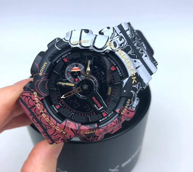 100 Original Authentic GSHOCK Watch One Piece Joint Luffy Open Fourth