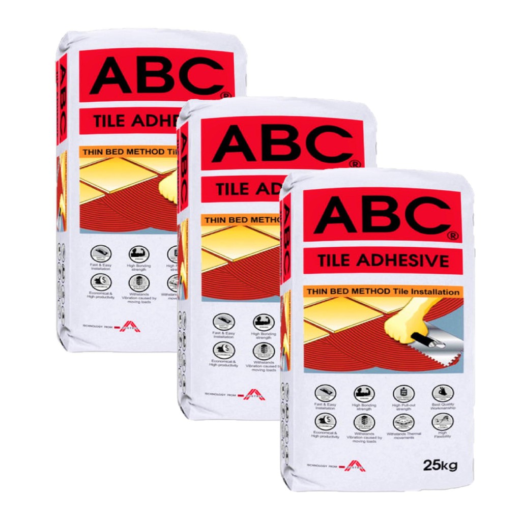 ABC Tile Adhesives 25kg Shopee Philippines