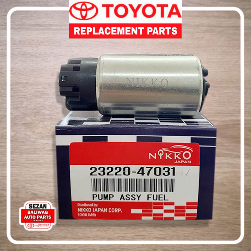 NIKKO JAPAN FUEL PUMP ASSY TOYOTA VIOS 20062013 2322047031 Shopee