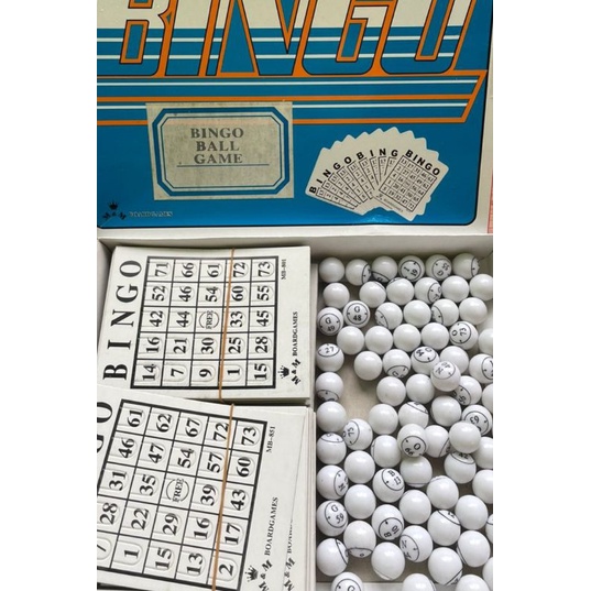 Bingo set ball & 95+ bingo cards (random color) Shopee Philippines