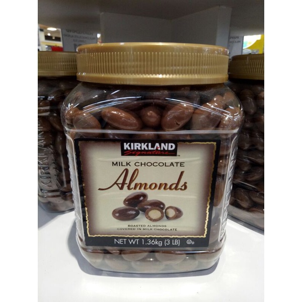 KIRKLAND Milk Chocolate Almonds 1.36kg(3LB) Shopee Philippines