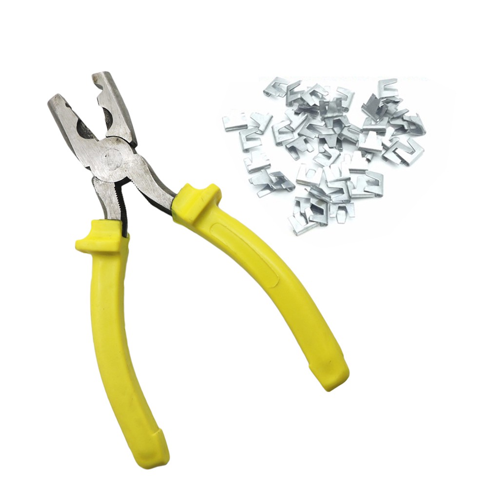 1 Set Assembled Animals Cage Pliers, Iron Buckle Bird Rabbit cage