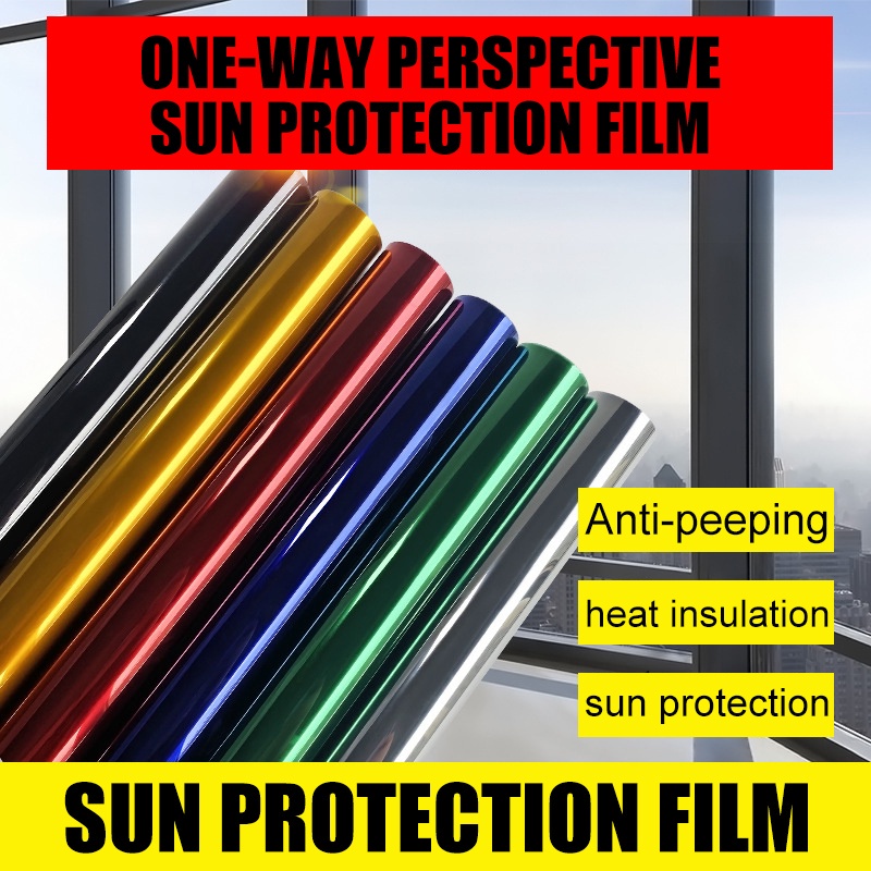 Window Film Privacy Film OneWay Mirror UV Protection Tint Glass Tinted