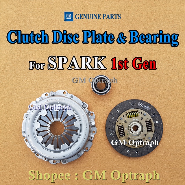 SPARK 1st Gen Clutch Disc Cover & Clutch Release Bearing for Chevrolet SPARK 200609 ( GM