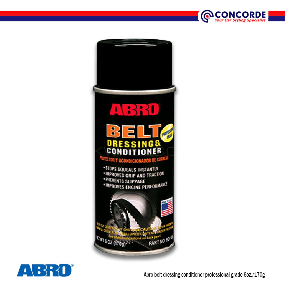 Abro belt dressing conditioner professional grade 6 oz./170g Shopee