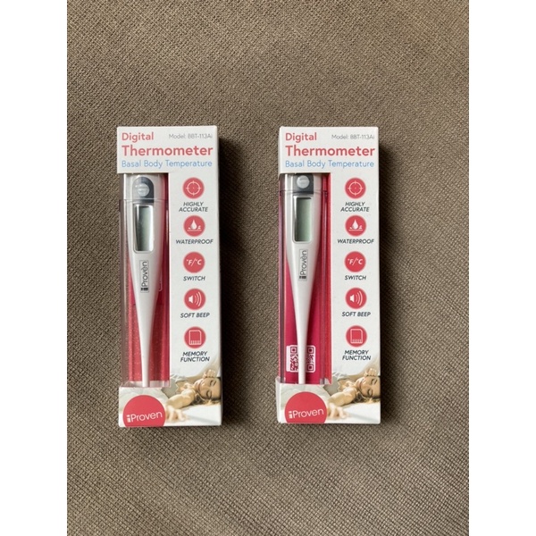 iProven Basal Body Temperature Thermometer BBT Fertility TTA/TTC Cycle