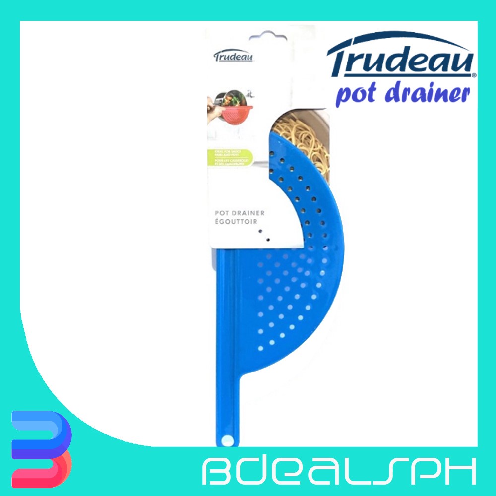 Trudeau Pot Drainer Blue / Orange Shopee Philippines