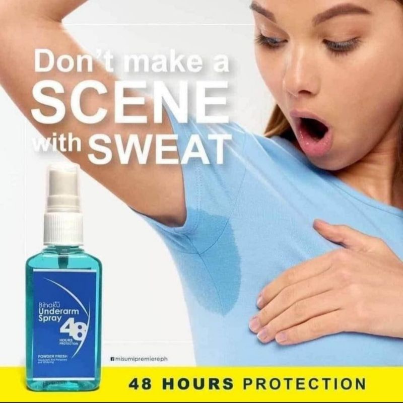 Underarm Spray by Bihaku Shopee Philippines