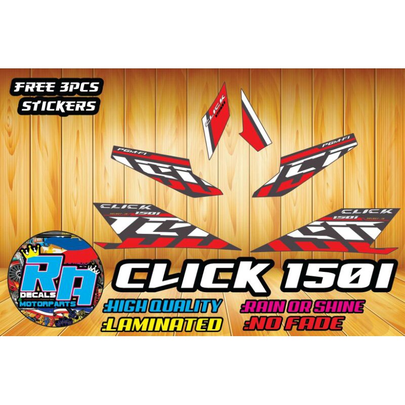 Honda Click 150 I Decals Shopee Philippines