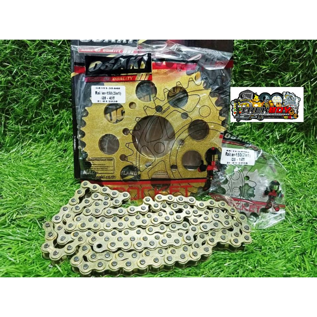 Raider 150(New Breed,Reborn),Raider 150 Fi (14T43T X 415132L) Osaki