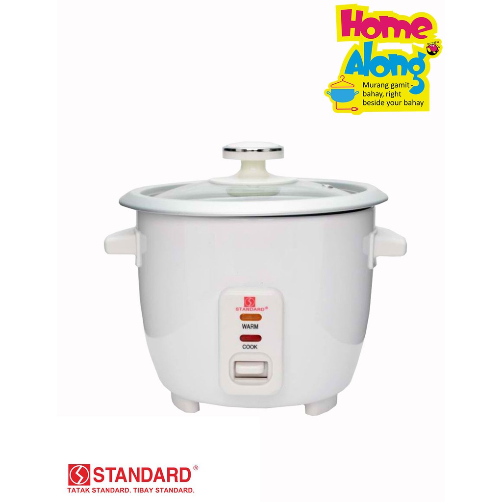 STANDARD Automatic Rice Cooker with Glass Cover Shopee Philippines