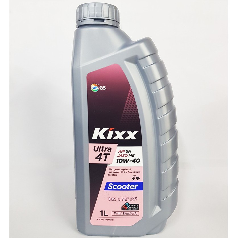 Kixx Semi Synthetic 4T Scooter SN 10W40 1 Liter Shopee Philippines