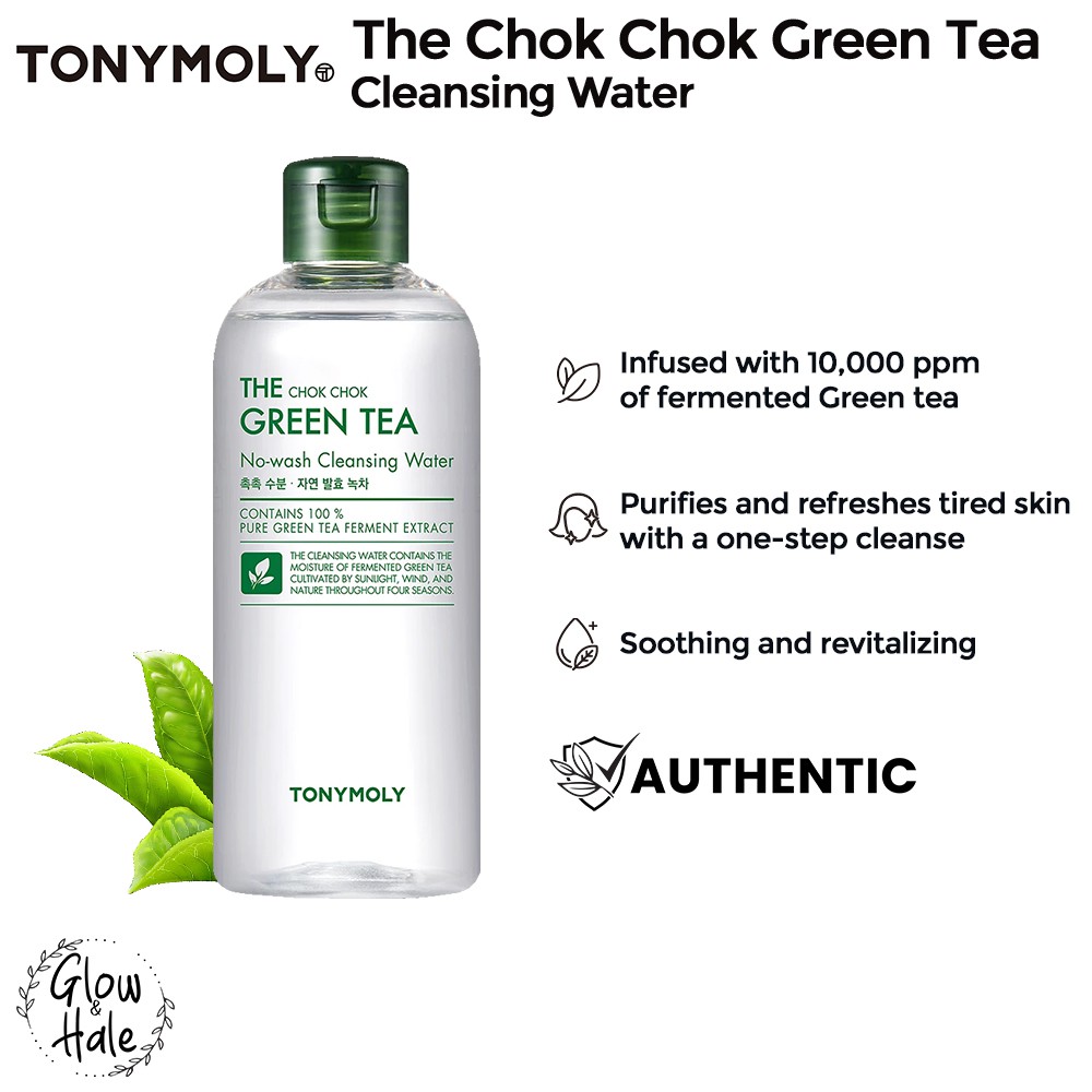 TONYMOLY The Chok Chok Green Tea Cleansing Water 300ml Shopee Philippines