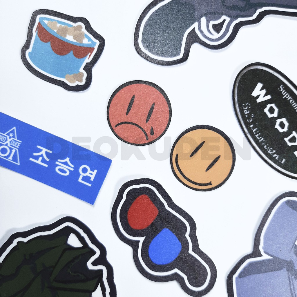 WOODZ Classified Sticker Set│DeokuDen Shopee Philippines