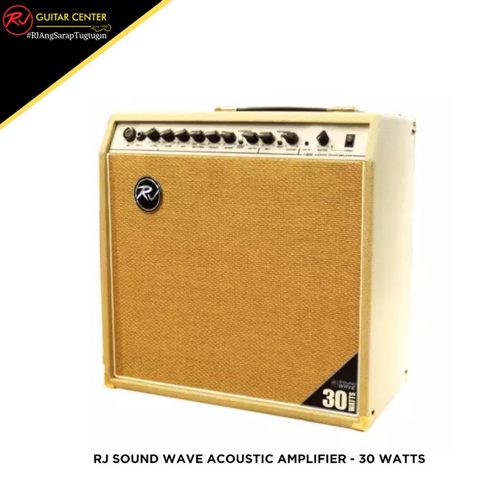 Rj Guitars Sound Wave Acoustic Amplifier 30 Watts Shopee Philippines